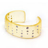 Clear Stroke Bangle シルバー バングル