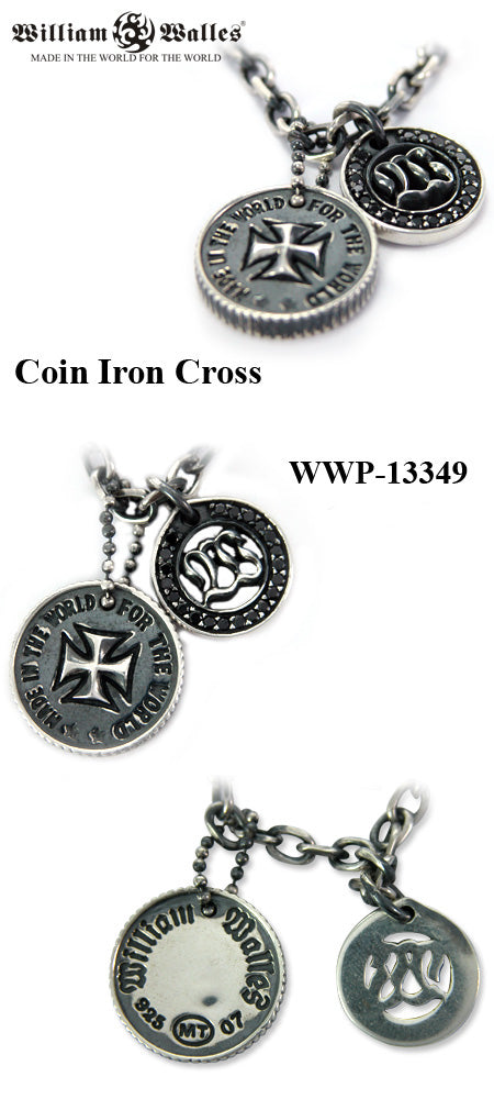 Coined Iron Cross シルバー ペンダント