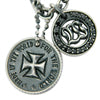 Coined Iron Cross シルバー ペンダント