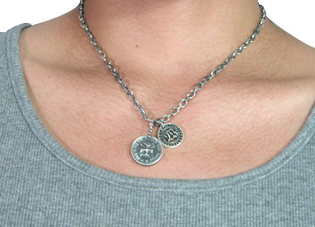 Coined Iron Cross シルバー ペンダント