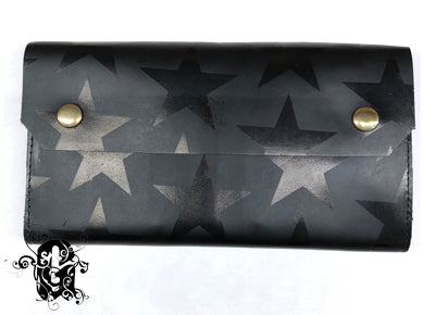 CORDOVAN BK LONG WALLET