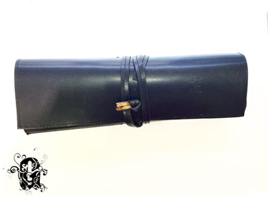 CORDOVAN BLACK PENCASE