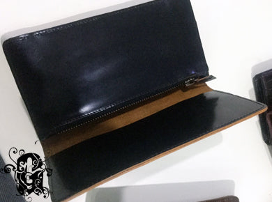 CORDOVAN BLACK WALLET