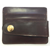 CORDOVAN BROWN SHORT WALLET
