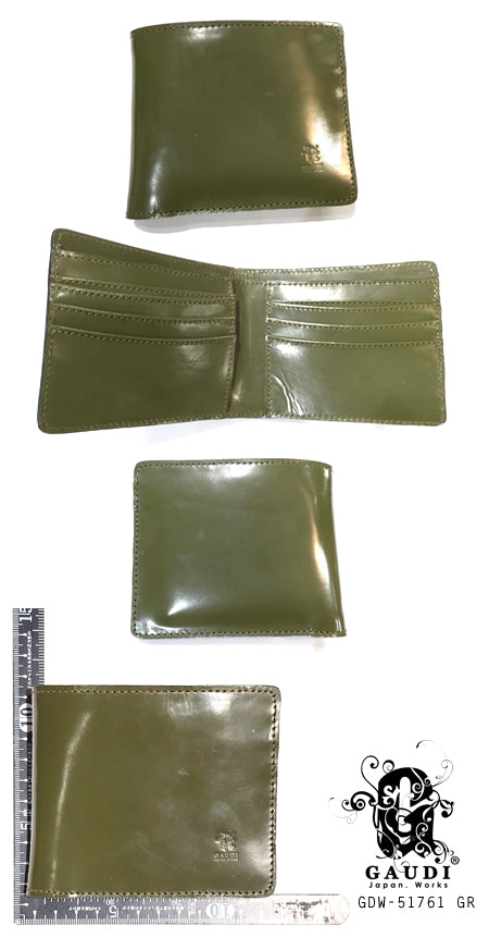 CORDOVAN HALF WALLET