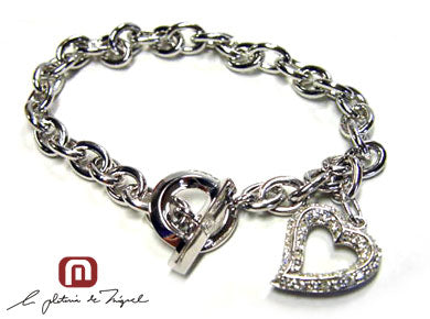 Core of Heart Bracelet シルバー ブレスレット