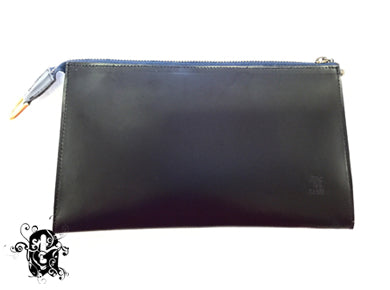 COSMETIC POUCH CORDOVAN BLACK