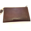 COSMETIC POUCH CORDOVAN BROWN