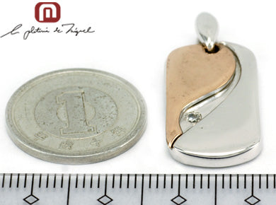 Couple Hearts Pendant シルバー ペンダント