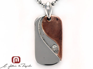 Couple Hearts Pendant シルバー ペンダント