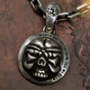 Cranium Chaos Necklace シルバー ペンダント