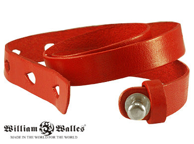 Crimson Wristlet レザーブレスレット