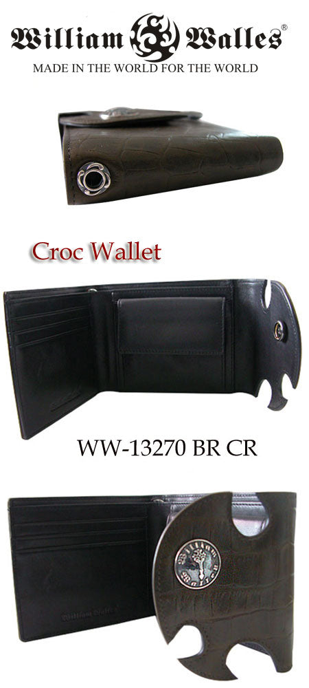 Croc Wallet レザー 財布 / ウォレット