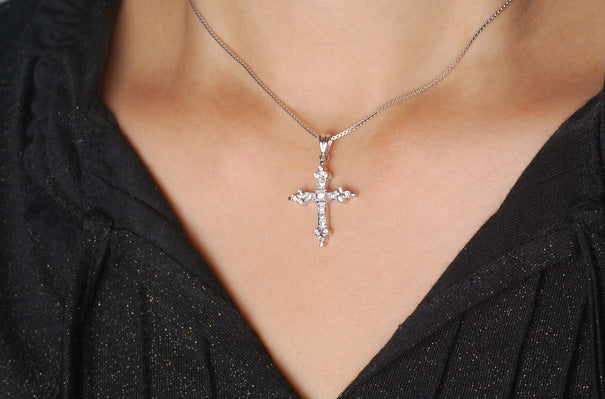 Croce Del Calvario Silver Pendant シルバー ペンダ