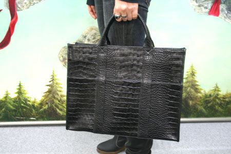 Croco Embossed Bag - MADE TO ORDER