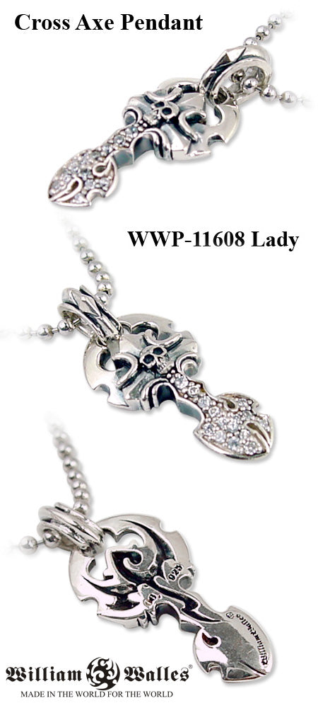 Cross Axe Pendant シルバー ペンダント