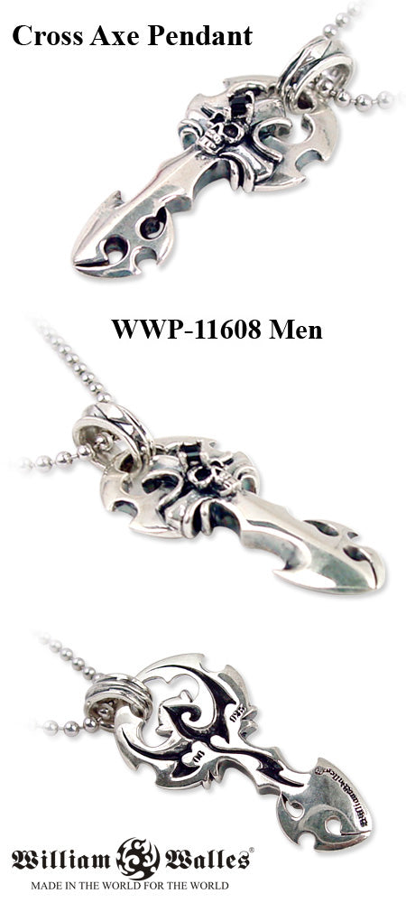 Cross Axe Pendant シルバー ペンダント