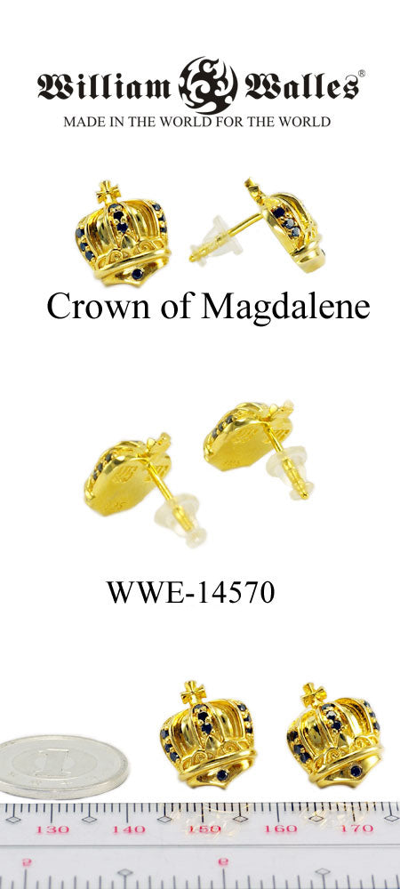 Crown of Magdalene シルバー ピアス