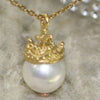 Crown Pearl Charm シルバー ペンダント