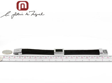 Cube Shining Bracelet レザーブレスレット