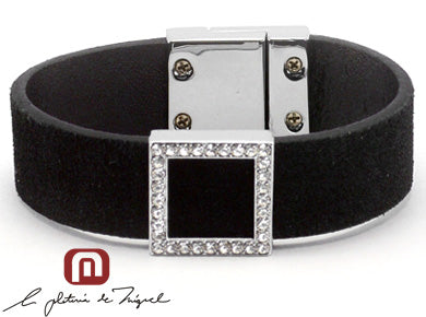 Cube Shining Bracelet レザーブレスレット