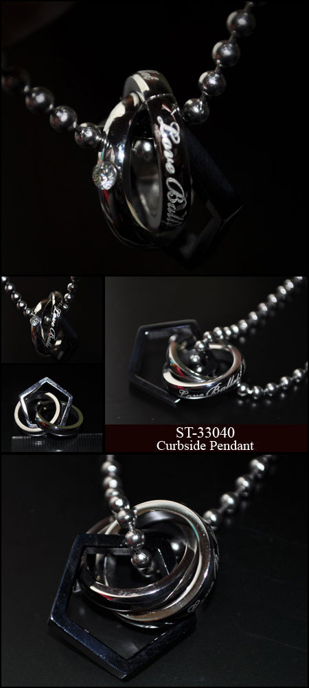 Curbside Pendant シルバー ペンダント