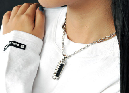 Cutted Black Scepter シルバー ペンダント