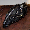 Cyberbot Heart Stone Inlays Pendant シルバー ペン