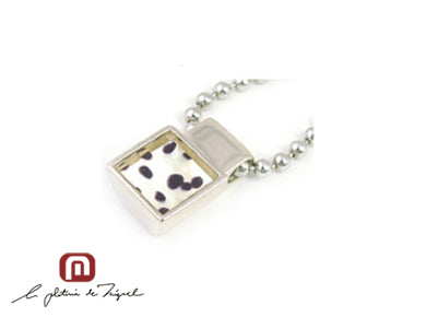 Dalmatian Resin Pendant シルバー ペンダント