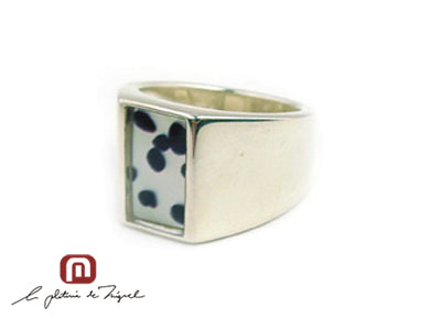 Dalmatian Resin Ring シルバー 指輪 / リング