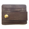 DARK BROWN SHORT WALLET