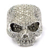 Diamond Skull Ring - White Gold レディー 指輪 / リ