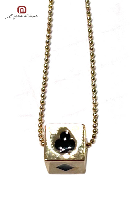 Dice Card Symbol Black