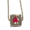 Dice Card Symbol Red