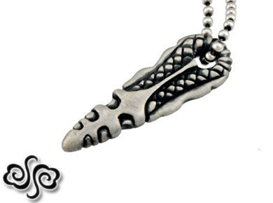 Dragon Spear Tongue Pendant シルバー ペンダント