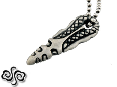 Dragon Spear Tongue Pendant シルバー ペンダント