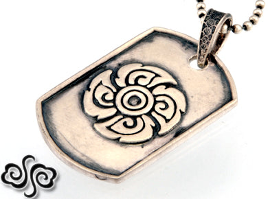 Dragon Wisp Flame Pendant シルバー ペンダント