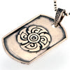 Dragon Wisp Flame Pendant シルバー ペンダント