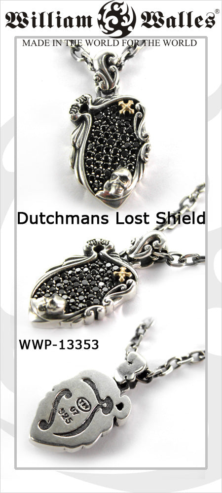 Dutchmans Lost Shield シルバー ペンダント