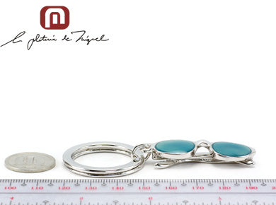Eyepiece Key Holder Blue キーホルダー