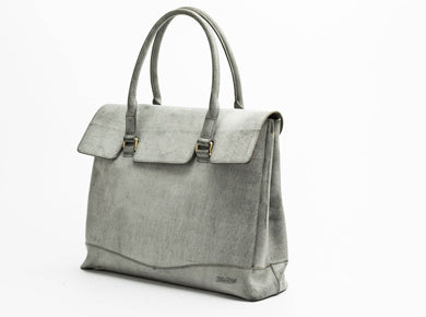 Flap Tote Bag Green