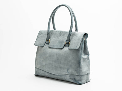 Flap Tote Bag Indigo