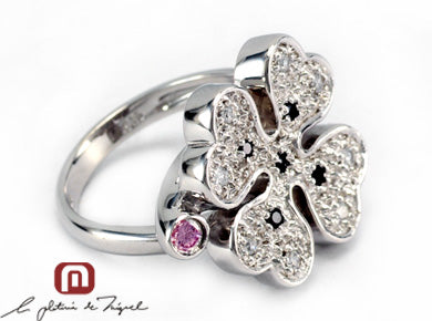 Flower of Sicily Silver Ring レディー 指輪 / リン&