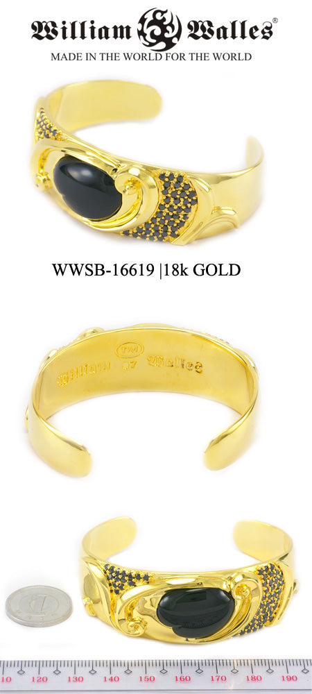 Flower Type Bangle GOLD