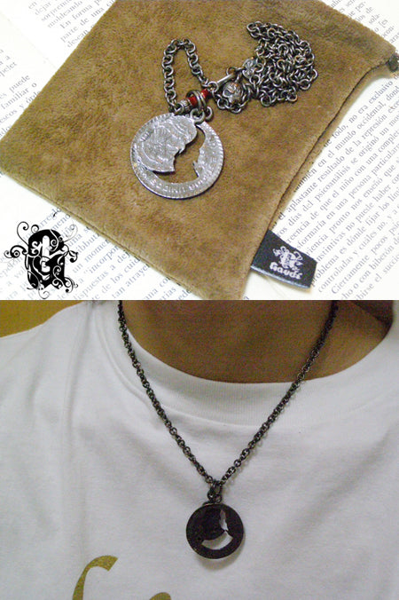 Gaius Caligula Black シルバー ペンダント