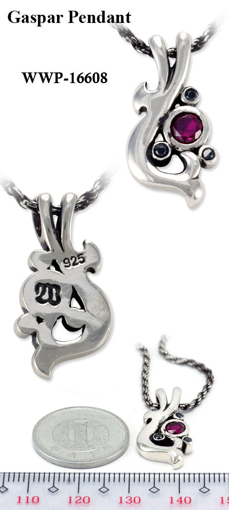 Gaspar Pendant シルバー ペンダント