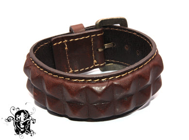 Brunhild Brown Bracelet レザーブレスレット