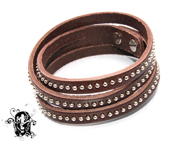 Godiva Brown Bracelet レザーブレスレット