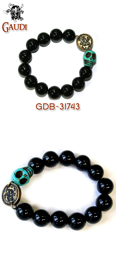 Gaudi Beads Bracelet シルバー ブレスレット