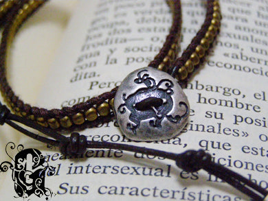 Gaudi Double Strap Wrap Bracelet ラップブレスレッ�